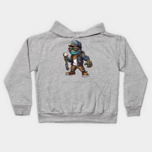 Cute steam punk Monster Kids Hoodie